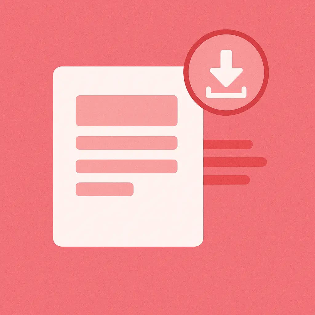 Dokument exportieren