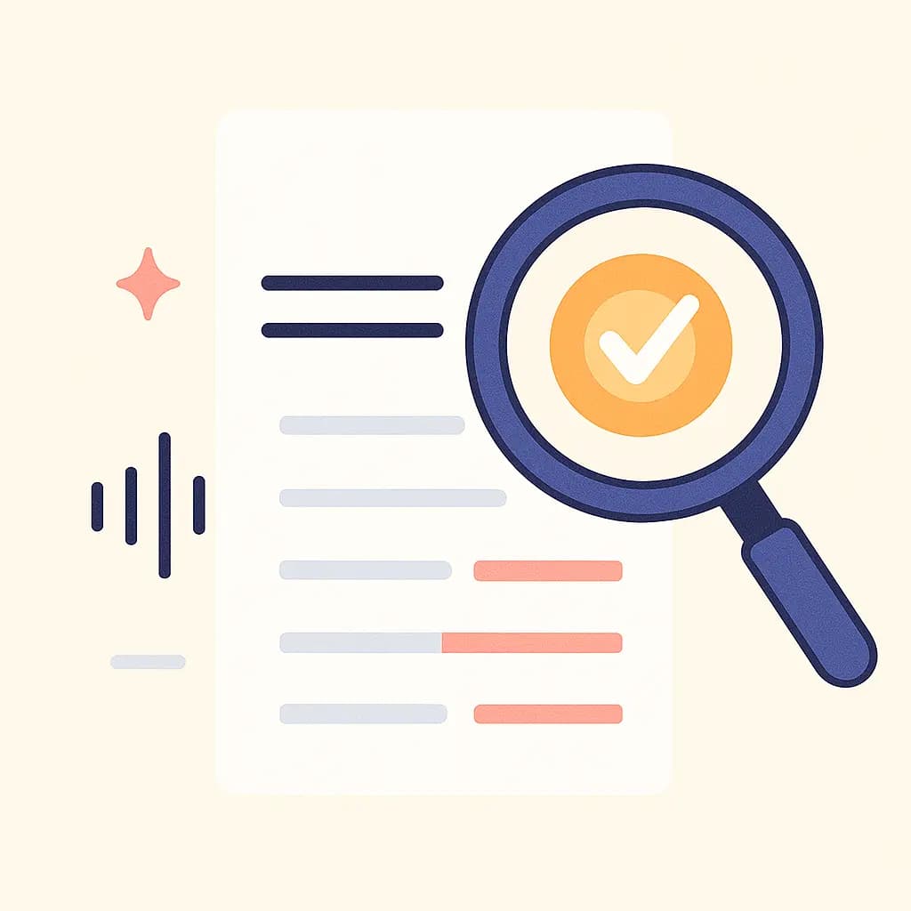 Präzise Ergebnisqualität